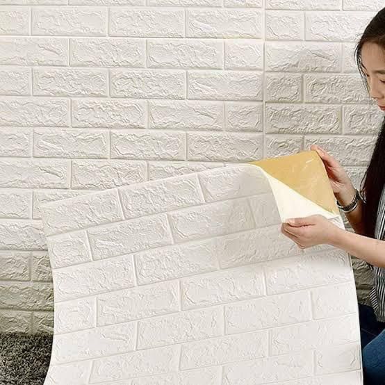 3D Self-Adhesive Foam Brick Wall Sticker